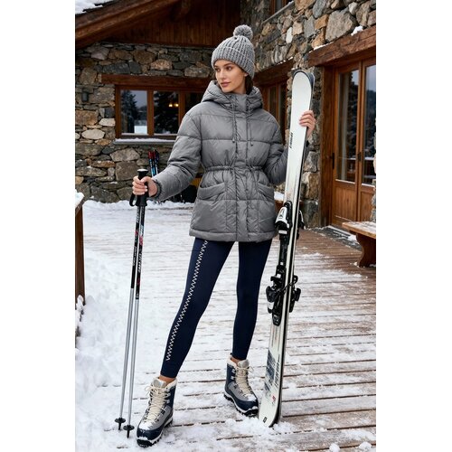 TRENDYOLMILLA ženska jakna TWOAW25MO00111, Siva-Siva Cene
