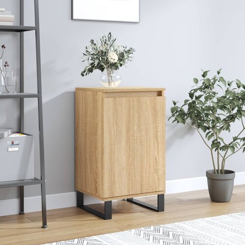 vidaXL Komoda sonoma hrast 40x35x70 cm inženirski les Cene