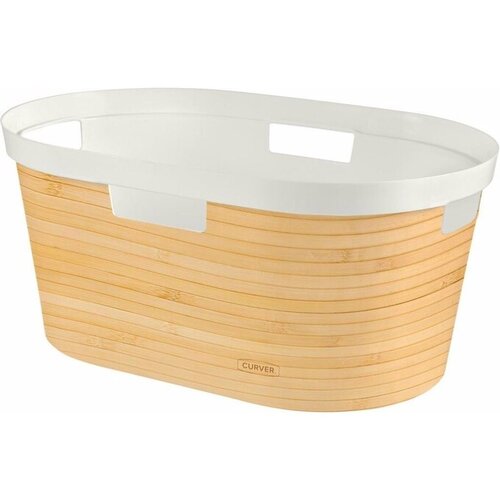 Curver Korpa za ve&scaron; 40l Infinity bamboo Cene