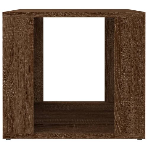 Maison Chic Noćni ormarić Smeđi hrast 41 x 40 x 36 cm od konstruiranog drva Slike