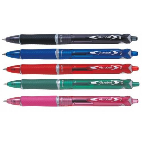 Pilot Kemijska olovka Acroball Plastic Clip M, Zelena Cijene