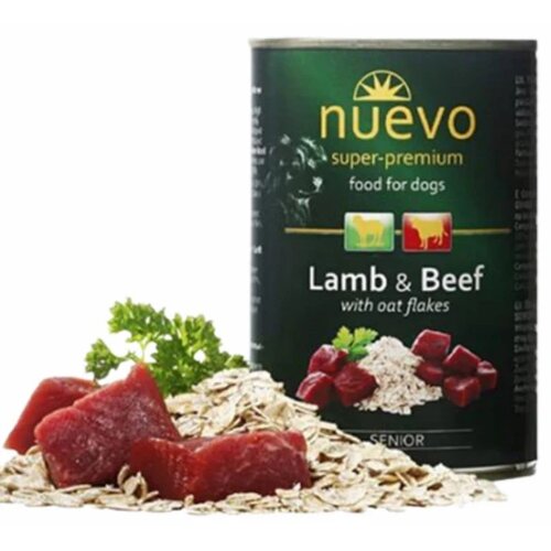 LANDGUTH - NUEVO Nuevo Senior jagnjetina, govedina, ovsene pahuljice za pse 800g Cene