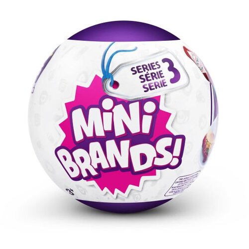 Mini Brands nakupovanje mini znamke: nabor presenečenj z mini svetovnimi znamkami, serija 3. - 5 kos Cene