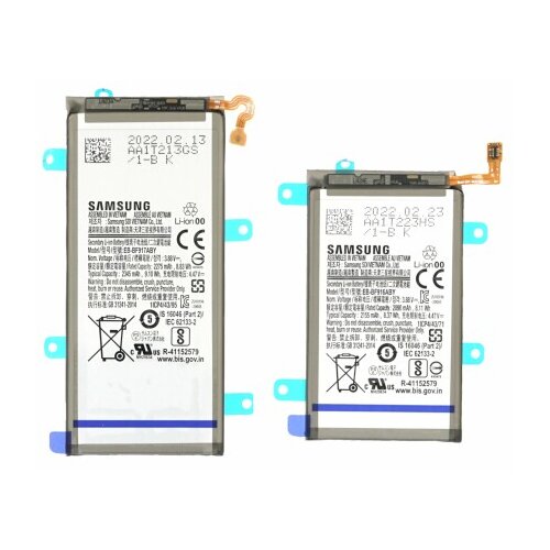  Baterija za Samsung Galaxy Z Fold2 5G / SM-F916, main + sub, originalna, 2345 mAh + 2155 mAh Cene