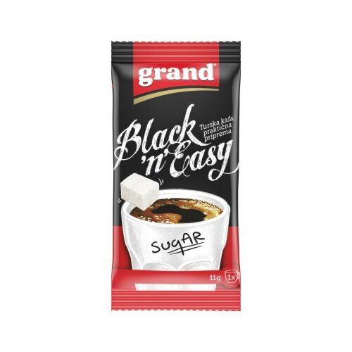 Grand black & easy sa šećerom instant kafa 11g kesica Slike