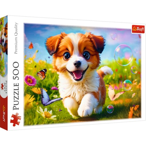 Puzzle 500 - Happy Dog Trefl 37524 Cijene