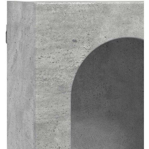  ormarić Betonski sivi 60 x 20 x 40 cm Konstruirano drvo Slike