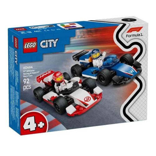 Lego city f1 williams racing and haas f1 race cars ( LE60464 ) Slike
