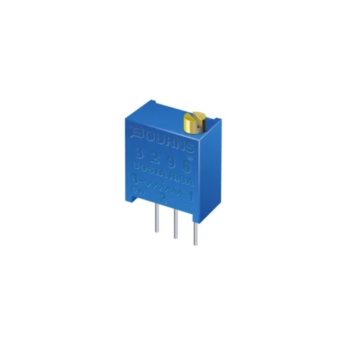 Bourns cermet trim potenciometar, 25 okretaja, 1MΩ, 0,5W, tht, gore, 3296Y-1-105LF cermet trimer linearno 0.5 w 1 MΩ 9 ° 1 st.