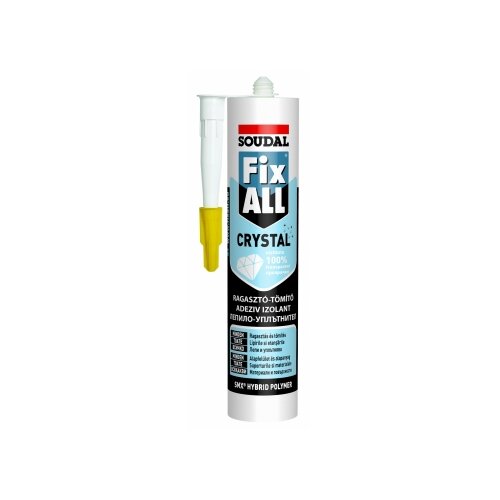 SOUDAL FIX ALL CRYSTAL 0.290ml Slike