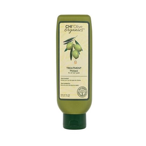 Farouk Systems cHI Olive Organics&amp;trade; Treatment Masque vlažilna maska za lase z olivnim oljem 177 ml Slike
