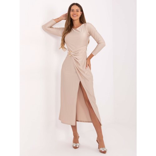 Italy Moda Dress-IT-SK-21609.83-beige Slike