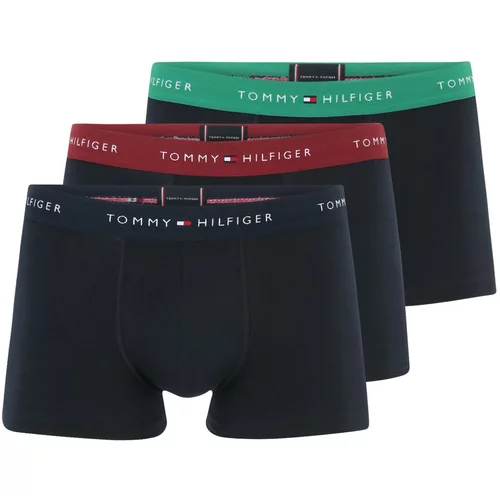 Tommy Hilfiger Underwear Bokserice mornarsko plava / zelena / crvena