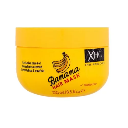 Xpel Banana Hair Mask revitalizirajuća i hranjiva maska za kosu s mirisom banane 250 ml za ženske
