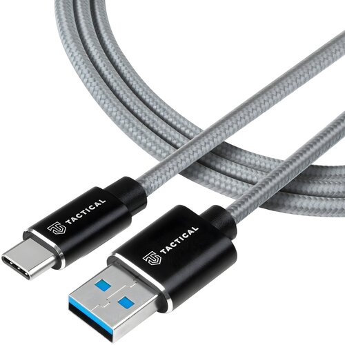 TACTICAL Aramid ekstra čvrsti kabel USB-A/USB-C - 0.3m - Siva Cijene