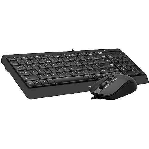  A4-F1512 A4Tech tastatura YU-LAYOUT + mis USB, Black Cene