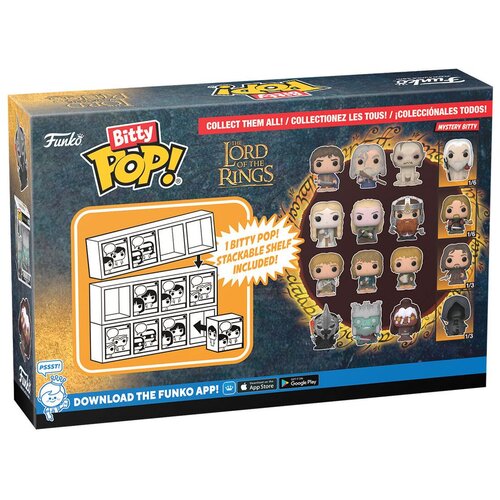 Funko Blister 4 figure Bitty POP Gospodar prstenova Kralj Vje&amp;scaron;tica Slike