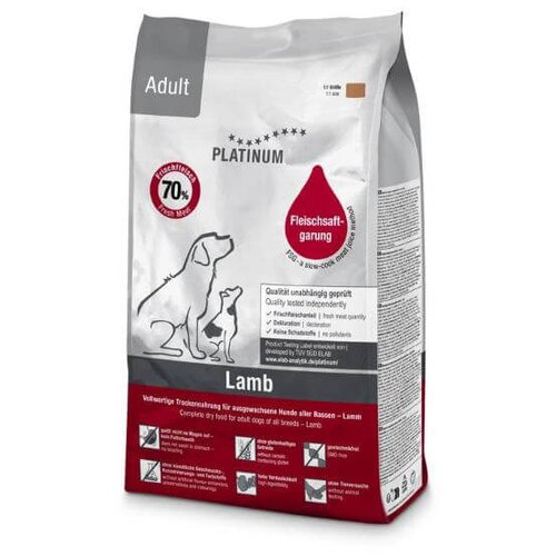Platinum Adult Dog Jagnjetina 1,5 kg &ndash; Premium suva hrana za odrasle pse sa svežom jagnjetinom Cene