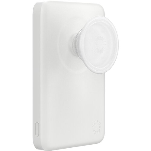 Popsockets Magnetna brezžična napajalna banka MagSafe 5000mAh PowerPack, Bela, (5000065624) Cene