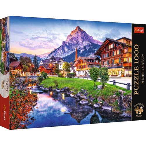 Slagalica 1000 Premium Plus - Foto Odiseja: Alpski grad - Trefl 10854 Slike