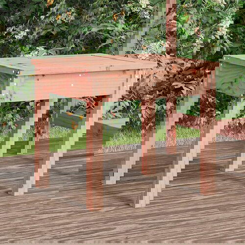 VidaXL Vrtna klupa 50 x 44 x 45 cm od masivne duglazije Slike