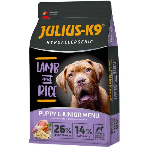 Julius-K9 High Premium Puppy & Junior Hypoallergenic janjetina – 12 kg