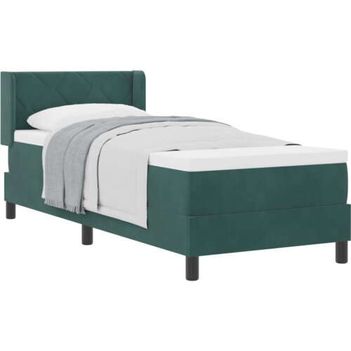 Box Spring Krevet s Madracem Tamnozelena 80x200 cm Bar&amp;scaron;un Slike