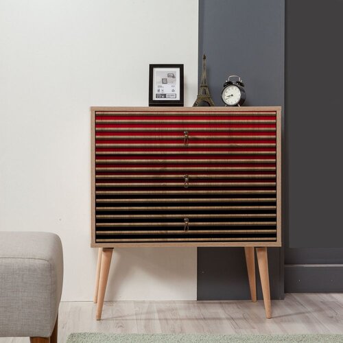  Komoda Trio 80x90x40cm Hrast Cene
