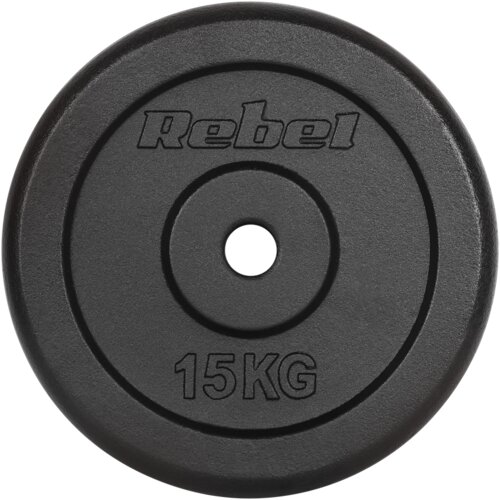Rebel Active set utega od lijevanog željeza 2x15kg, rupa 31mm, klasična ploča Slike