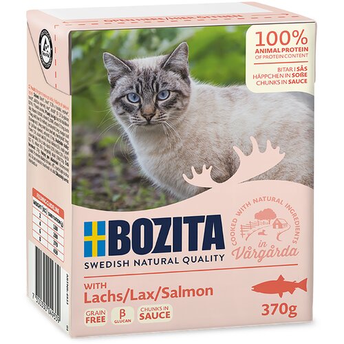 Bozita komadići u umaku 12 x 370 g - Losos i školjke Cijene