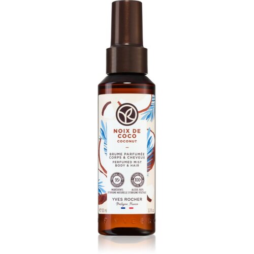 Yves Rocher Bain de Nature odi&scaron;avljeno pr&scaron;ilo za telo in lase za ženske Coconut 100 ml Cene