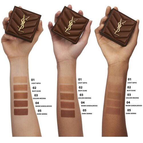 Yves Saint Laurent All Hours Bronzer bronzer za ženske 01 Leight Sepia 7,5 g Slike
