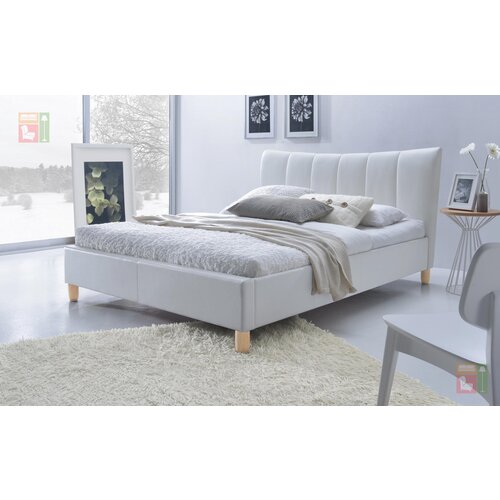 Halmar Postelja Sandy 2 - 160x200 cm - bela Cene