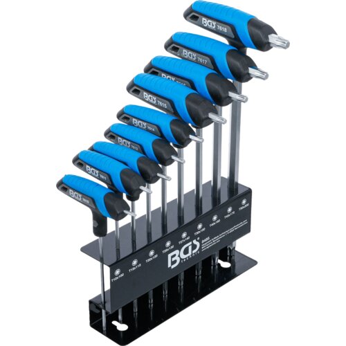 BGS set Torx ključeva s T-ručkom T10-T50, 9 dijelova 8485 Slike