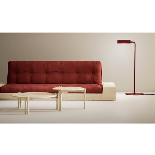 Karup Design Crvena sklopiva sofa od samta 244 cm Base &amp;ndash; Slike