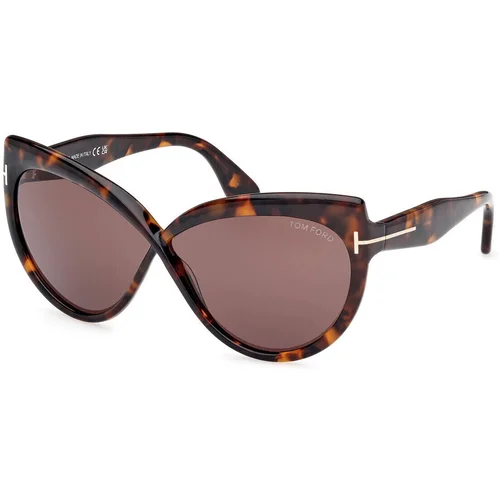 Tom Ford Occhiali da Sole Beatrice FT1196/S 52E Smeđa