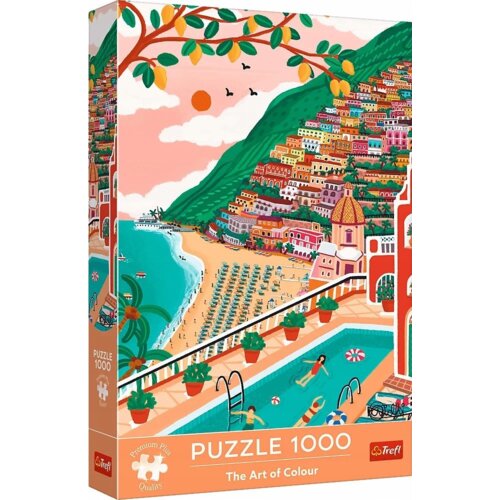 Trefl Premium Plus Quality The Art of Colour Sestavljanka 1000 kos Umetnost Slike