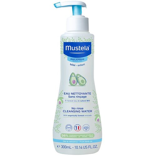 Mustela B&amp;eacute;b&amp;eacute; PhysiOb&amp;eacute;b&amp;eacute; čistilna voda za otroke od rojstva 300 ml Slike