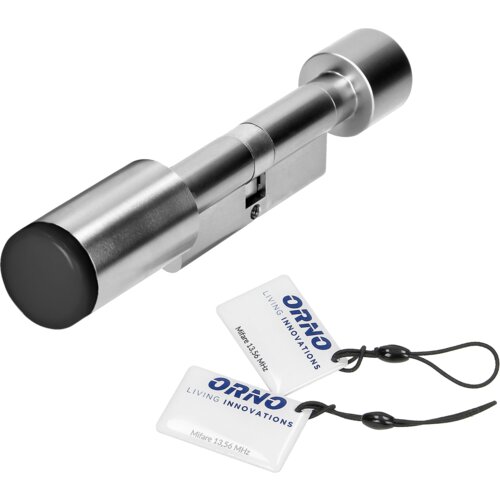 Orno Pametni cilindar sa duplom ručkom, RFID/Tag ,Bluetooth, 40mm - OR-ZS-852, Siva Cijene