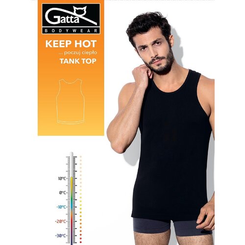 Gatta T-shirt 42114 Tank Top Keep Hot Men M-2XL black 06 Slike