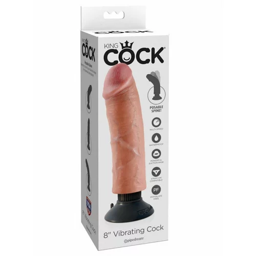 King Cock Vibrator - 22 cm