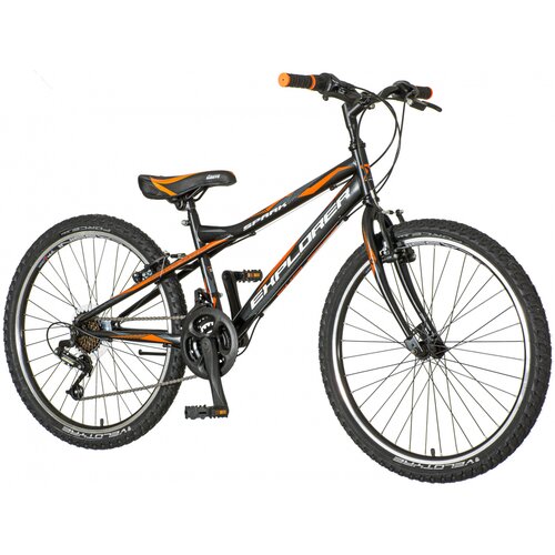 Explorer SPA245 24"/13" spark crno narandzasto beli 2020 EUR1 - muški bicikl Cene