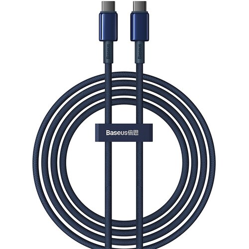 BZ Baseus Tungsten Gold USB-C na USB-C Kabel 100W 2m - Modra, (22006851) Cene