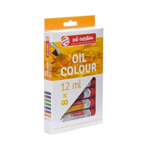 Art creation oil, uljana boja, set 8K, 8 x 12ml ( 699108 ) Slike