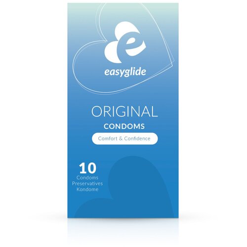 EasyGlide - Original Condoms - 10 pieces Slike