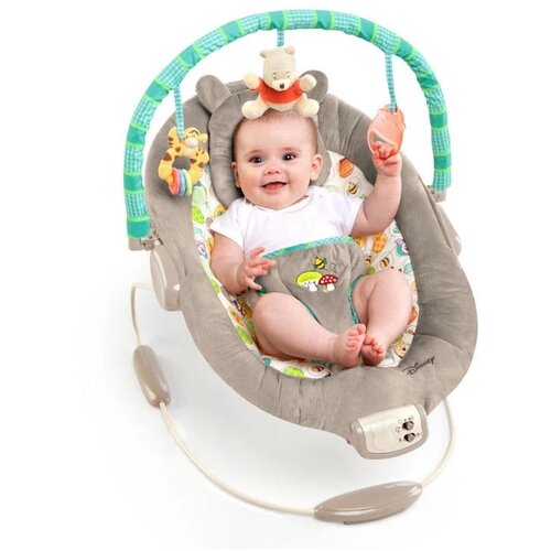 Kids II disney lezaljka winnie the pooh, 0-9kg Slike