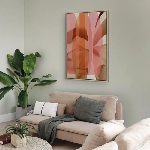  Slika - Floral Kaleidoscope (1 Part) Vertical 40x60 Slike