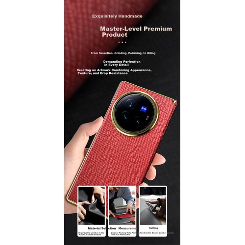  bashidai maska za mobilni telefon vivo x fold 3 pro, crvena Cene