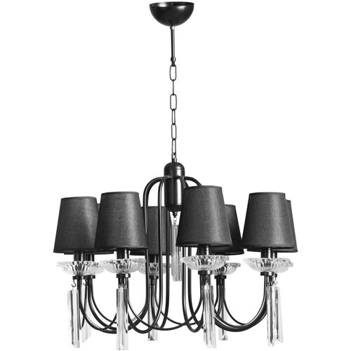 Opviq kontes 8751-4 black chandelier Cene