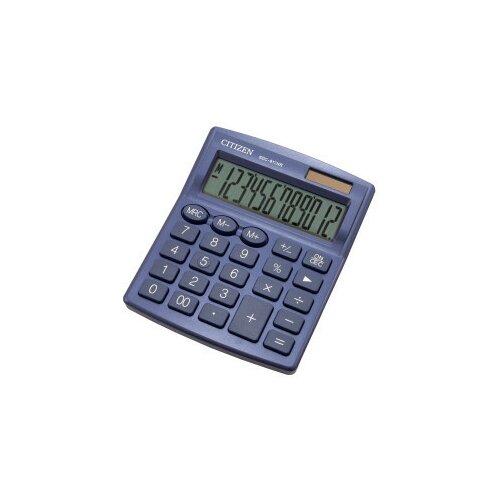 Citizen Stoni kalkulator SDC-812 color, 12 cifara plava ( 05DGC813E ) Cene